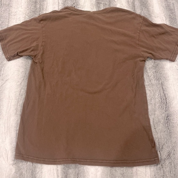 NBA Ultra Game Los Angeles Lakers Tee Brown with 80s Style Logo Size M - Picture 4 of 4